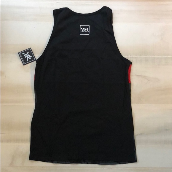 Young & Reckless Colorblock Camo Tank Top - Picture 3 of 3